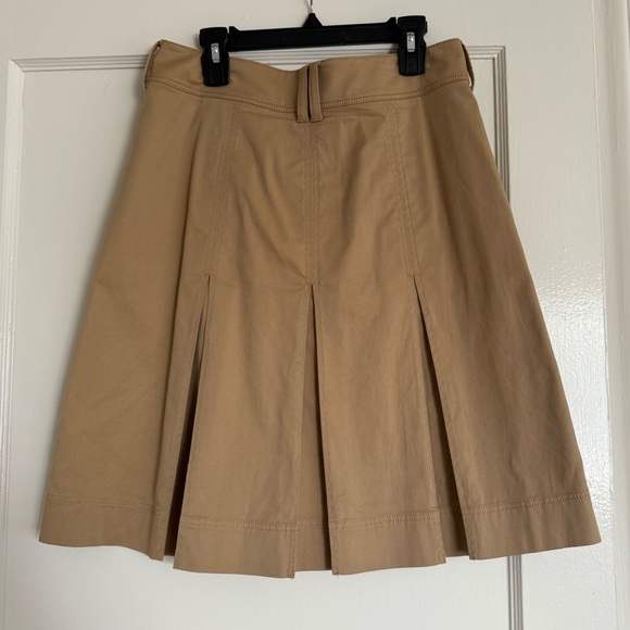 Burberry Tan Double-Breasted Skirt - Picture 2 of 5